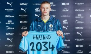 Haaland signs new Man City deal until 2034
