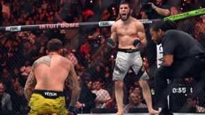 UFC three-division champion